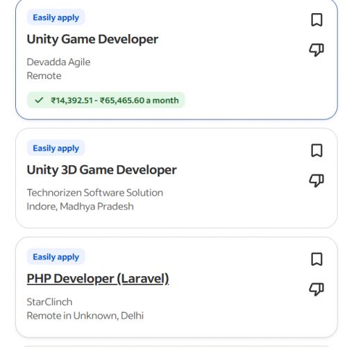 AI for Game Development internship jobs in Chicago