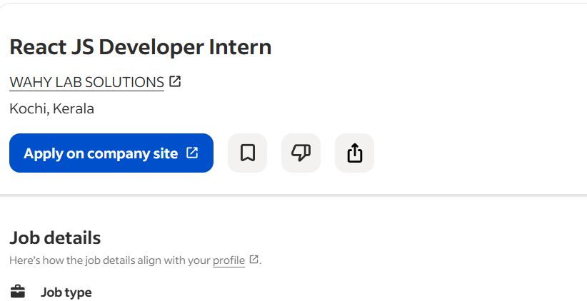 AI, ML & React.js internship jobs in Philadelphia