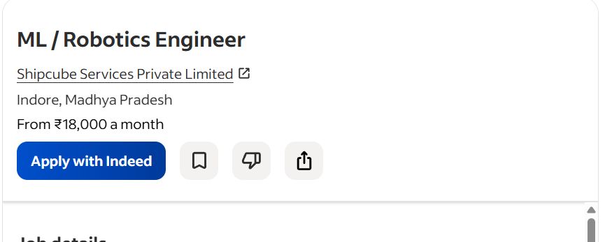 AI ML ROBOTICS internship jobs in Austin