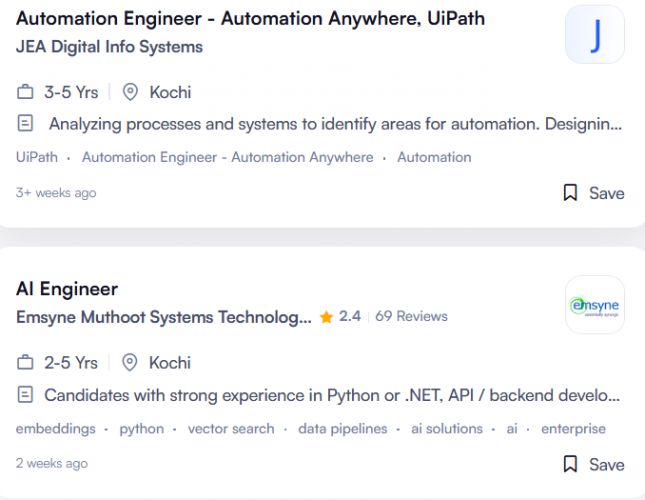 AI Workflow Automation internship jobs in New Orleans