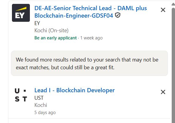 Blockchain & Web3 Development internship jobs in Chicago