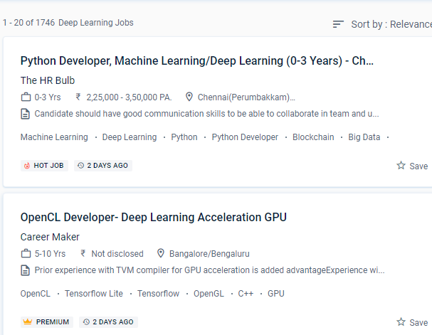 Deep Learning internship jobs in San Francisco