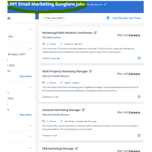 Email Marketing internship jobs in Usa