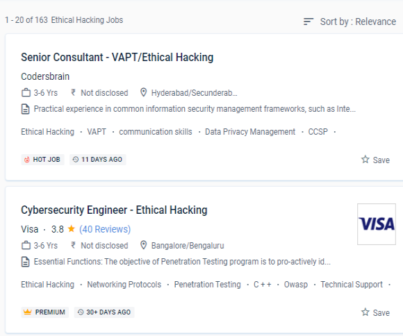 Ethical Hacking internship jobs in Boston