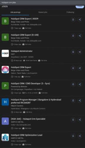 HubSpot CRM internship jobs in Las Vegas