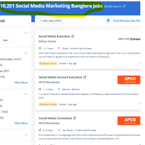 Social Media Marketing internship jobs in Indianpolis